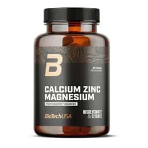 BioTech Calcium Zinc Magnesium from organic sources 90 Tabletten