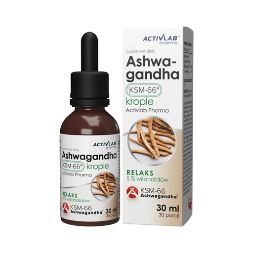 Activlab Ashwagandha KSM-66® Drops 30 ml