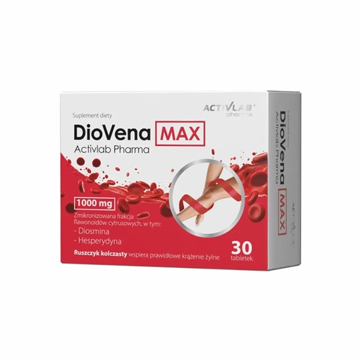 Activlab Pharma DioVena MAX 1000mg 30 Tabletten