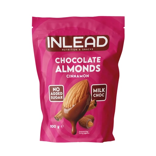Inlead Chocolate Almonds 100g