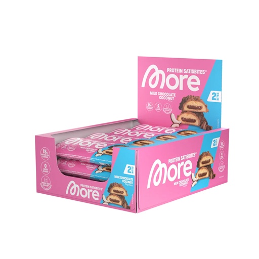 More Nutrition Protein Satisbites 12 x 2x25g