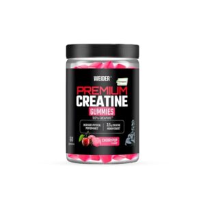 Weider Premium Creatine Gummies Cherry-Pop