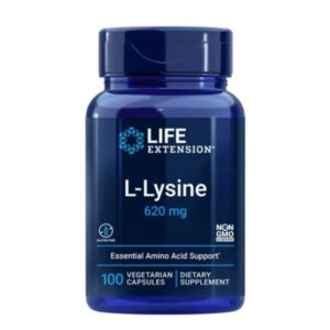 Life Extension Lysine 620mg 60 Kapseln