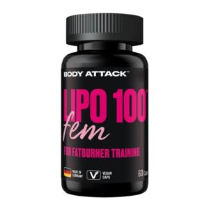 Body Attack Lipo 100 Fem 60 Kapseln