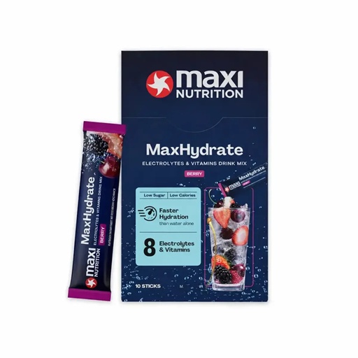 MaxiNutrition MaxHydrate Classic Elektrolyt 10 x 16g